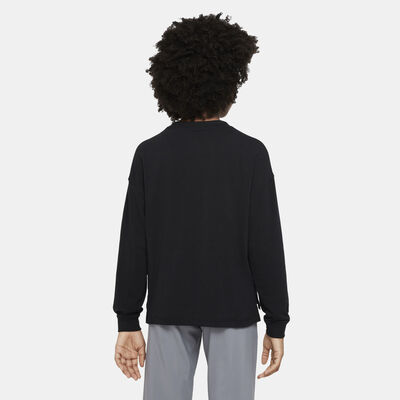 Nike Kids' Yoga Dri-FIT T-Shirt Black