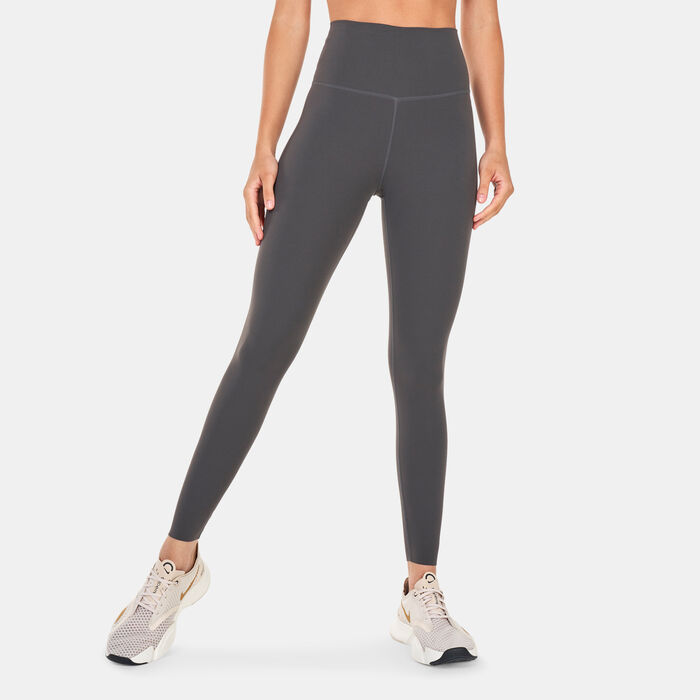 Nike Women's Yoga Dri-fit Luxe High-waisted 7/8 Infinalon Leggings In Brown