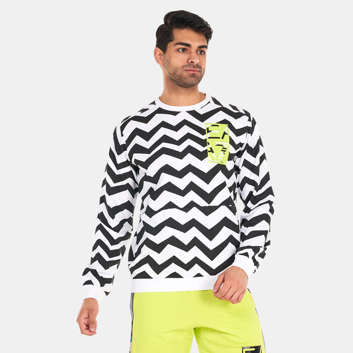 EA7 Emporio Armani Men's Train Graphic Series Sweatshirt White image number 0