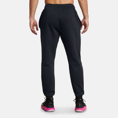 Under Armour Men's Project Rock Icon Fleece Training Pants Black