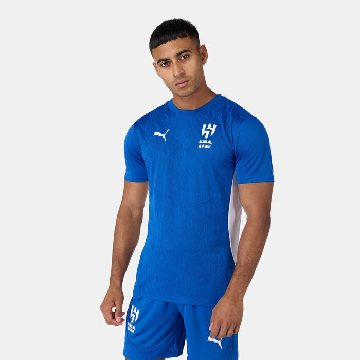PUMA Men's Al Hilal Training Football Top Blue image number 0
