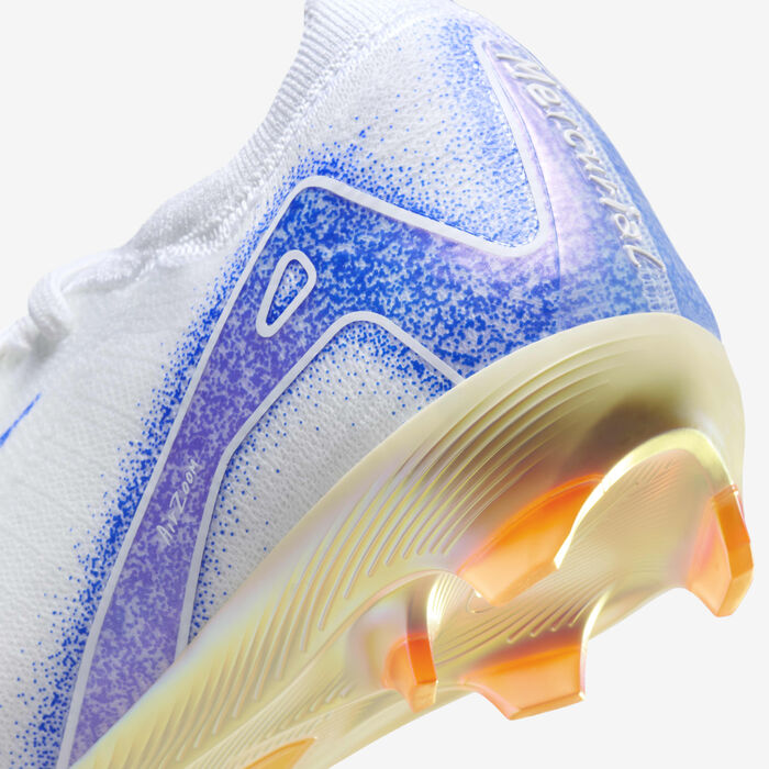 Nike Kids' Mercurial Vapor 16 Pro Blueprint FG Football Shoes White image number 8