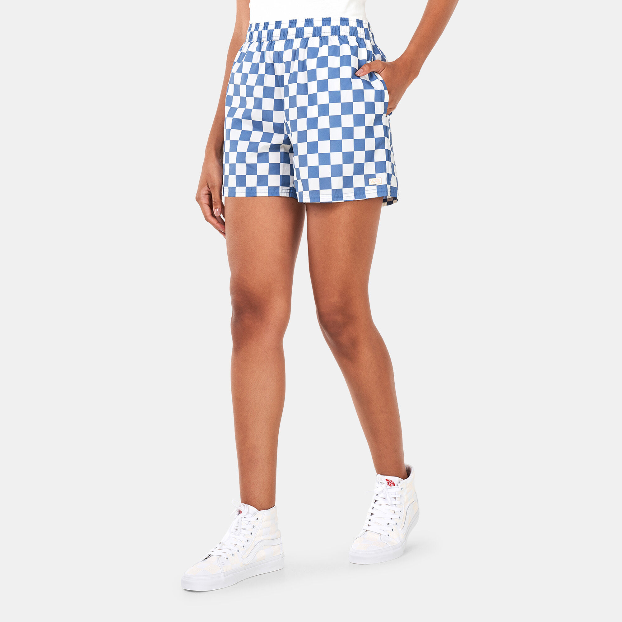 Vans shorts womens hotsell