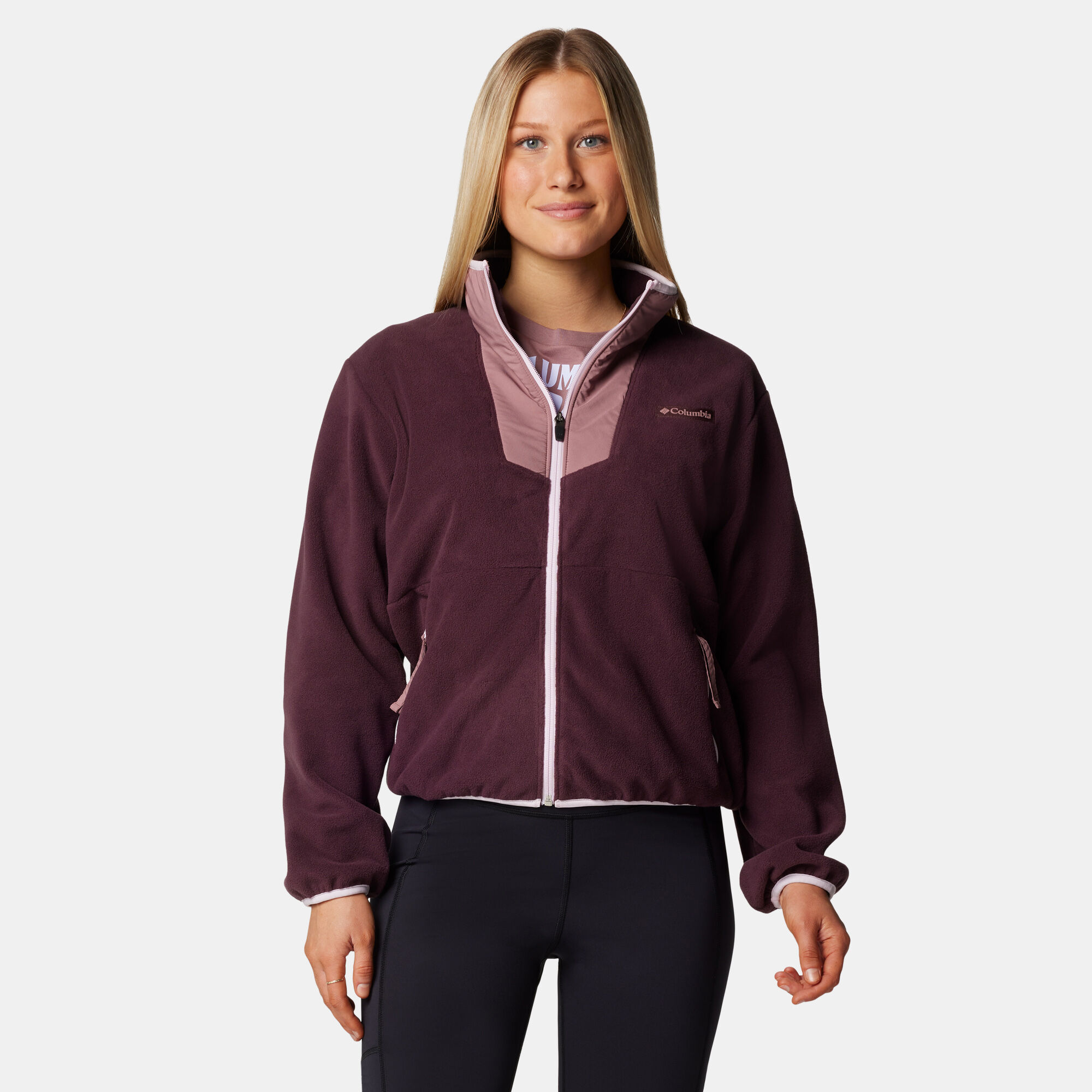 Columbia womens jacket purple store