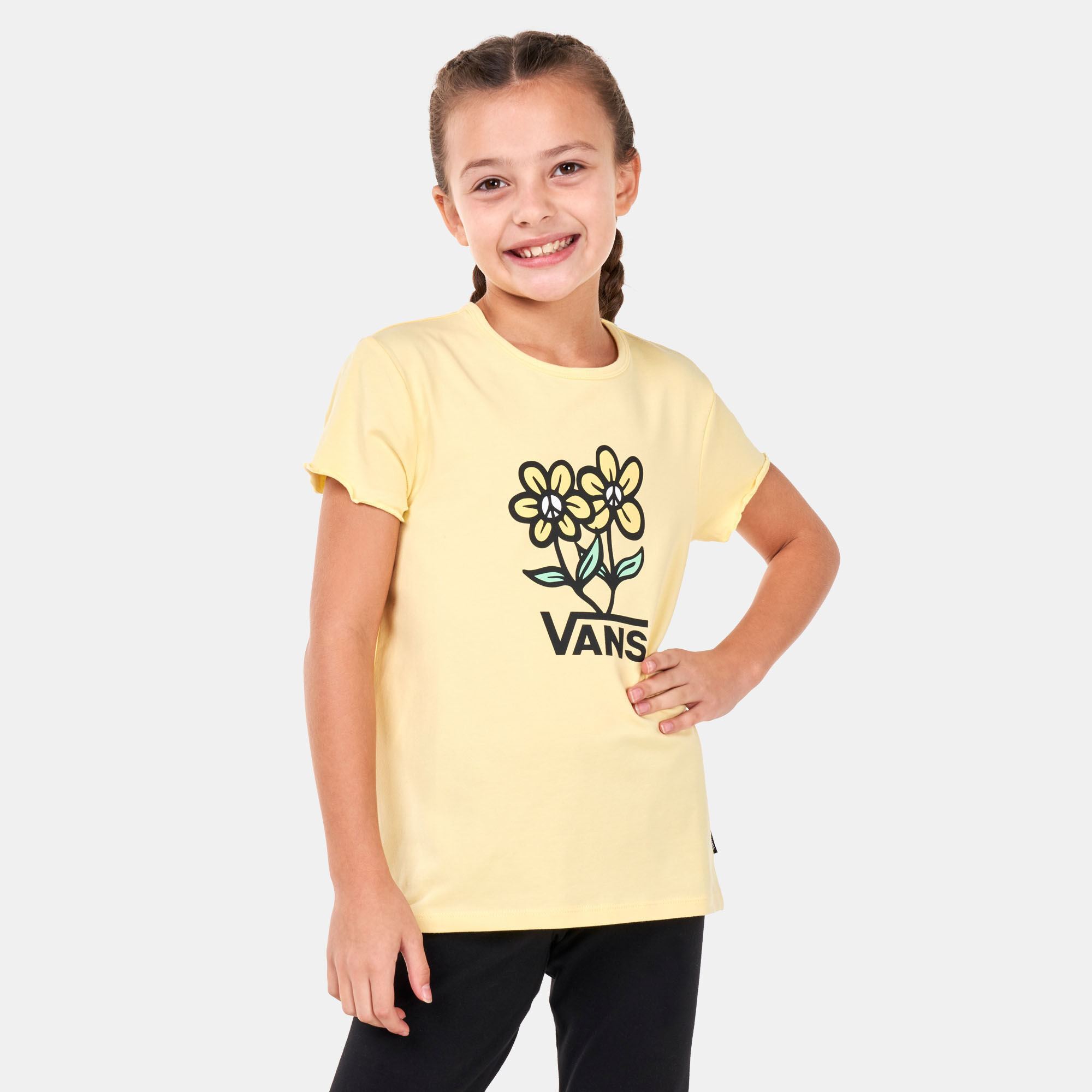 Vans t deals shirt kids yellow