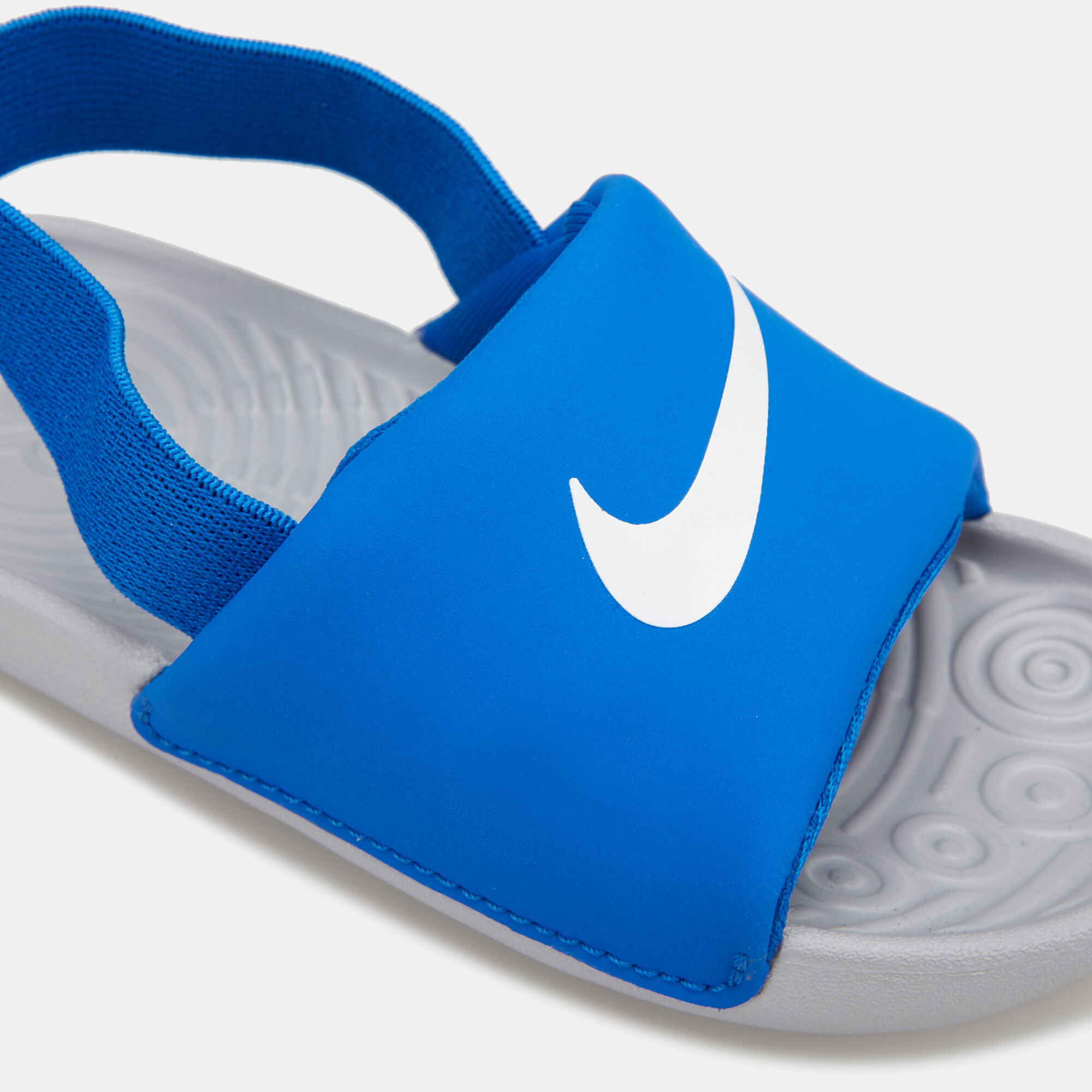 Kids Kawa Slides Baby and Toddler Blue Nike in Kuwait SSS