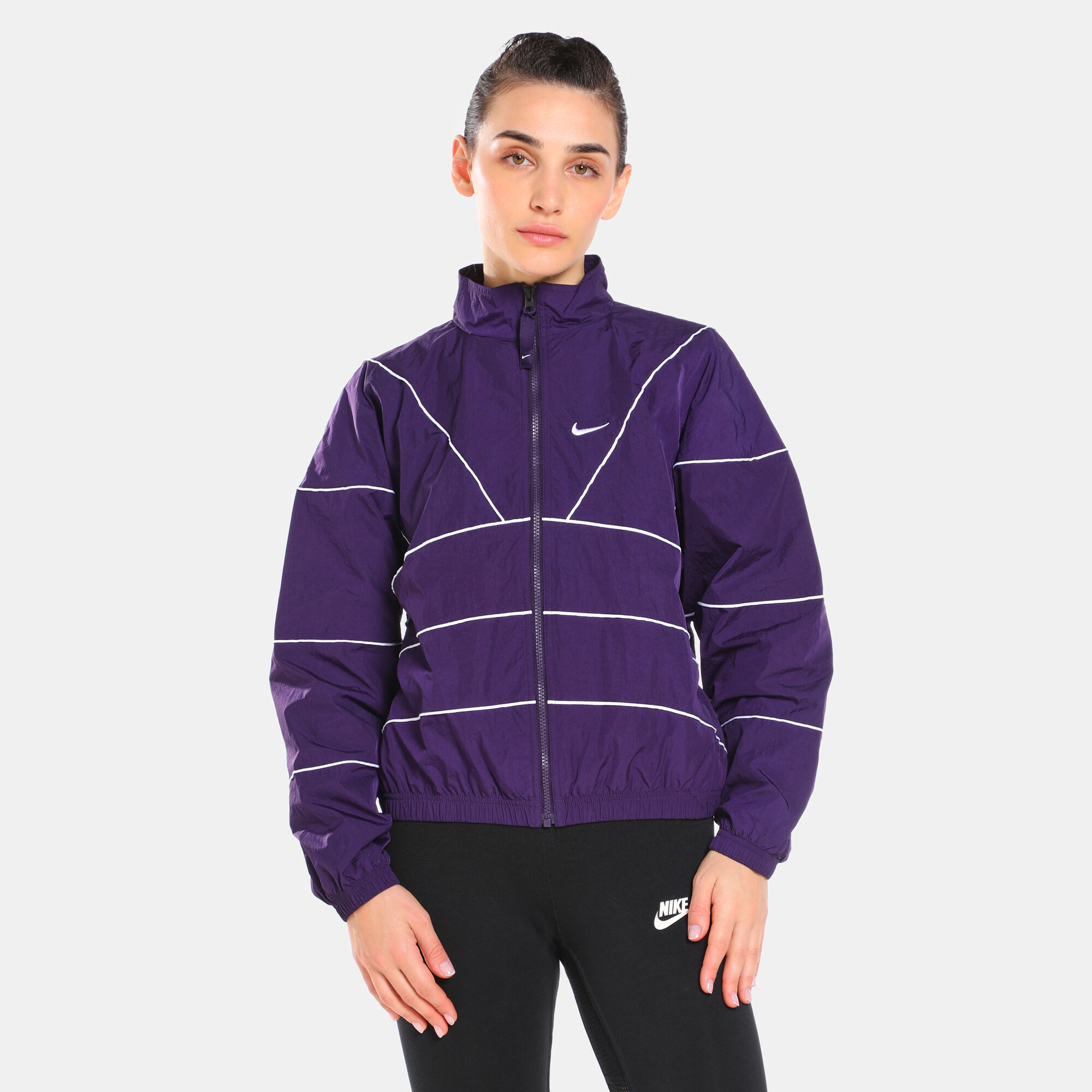Nike nrg track shop jacket purple
