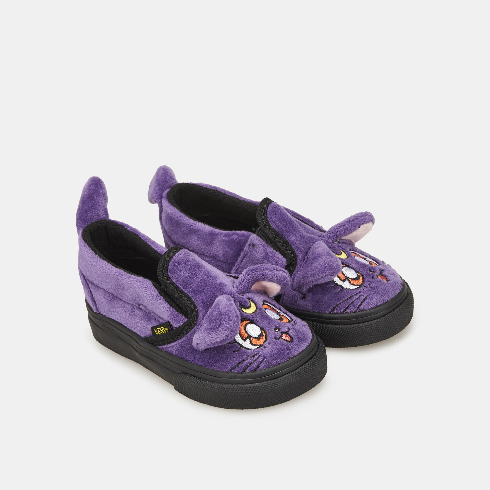 Kids purple vans clearance