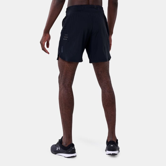 Buy Under Armour Men's UA Speedpocket 7-Inch Shorts Black in Kuwait -SSS