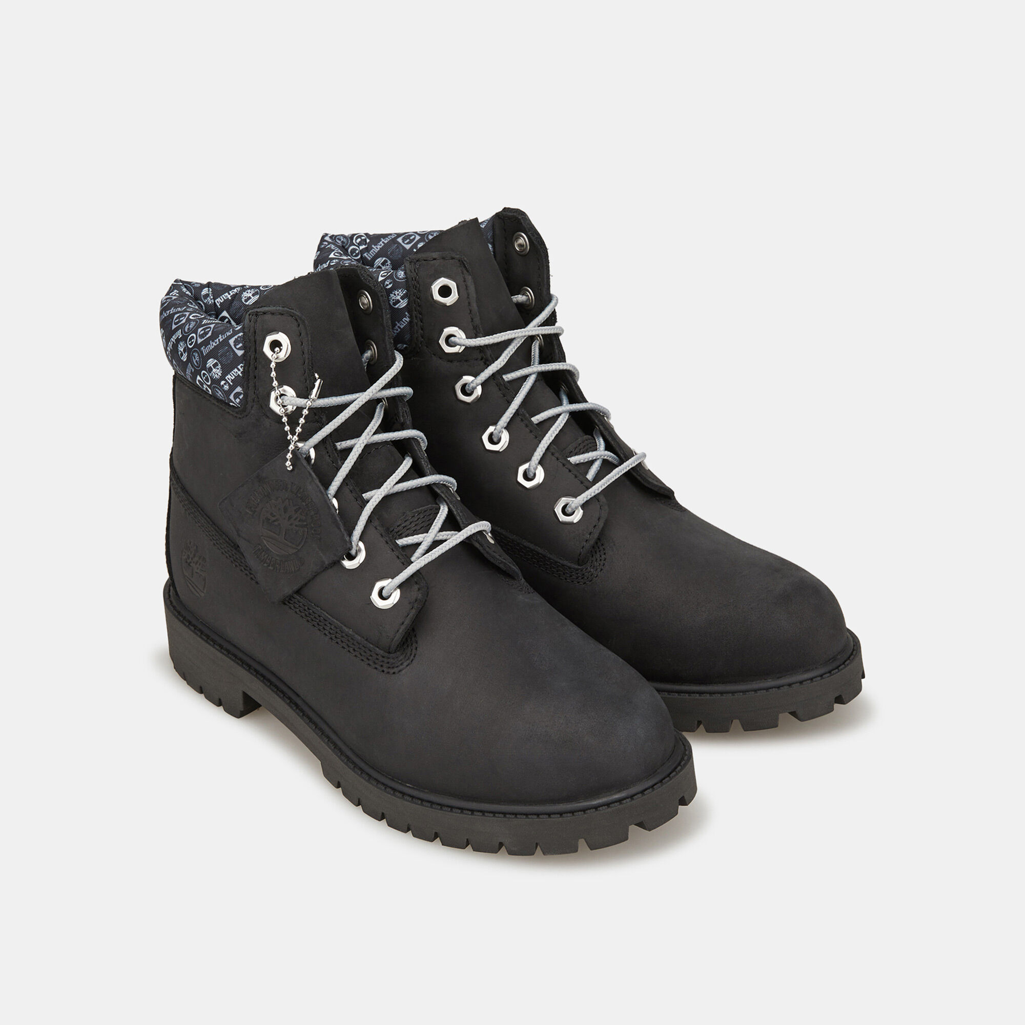 Kids black timberlands store