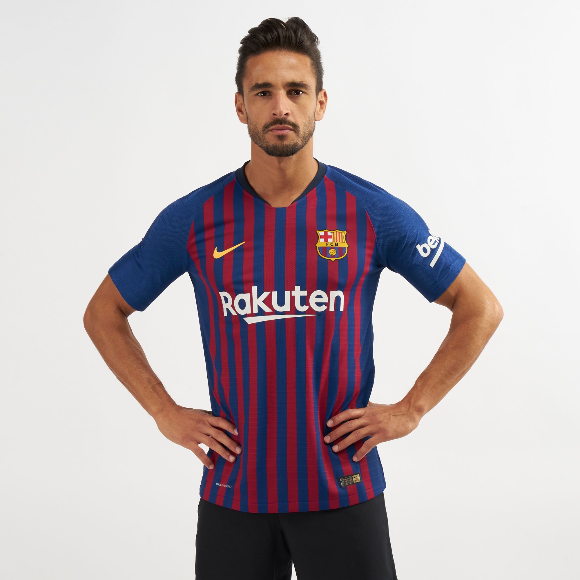 Men's FC Barcelona Vapor Match Home 2018/19 Football T-Shirt