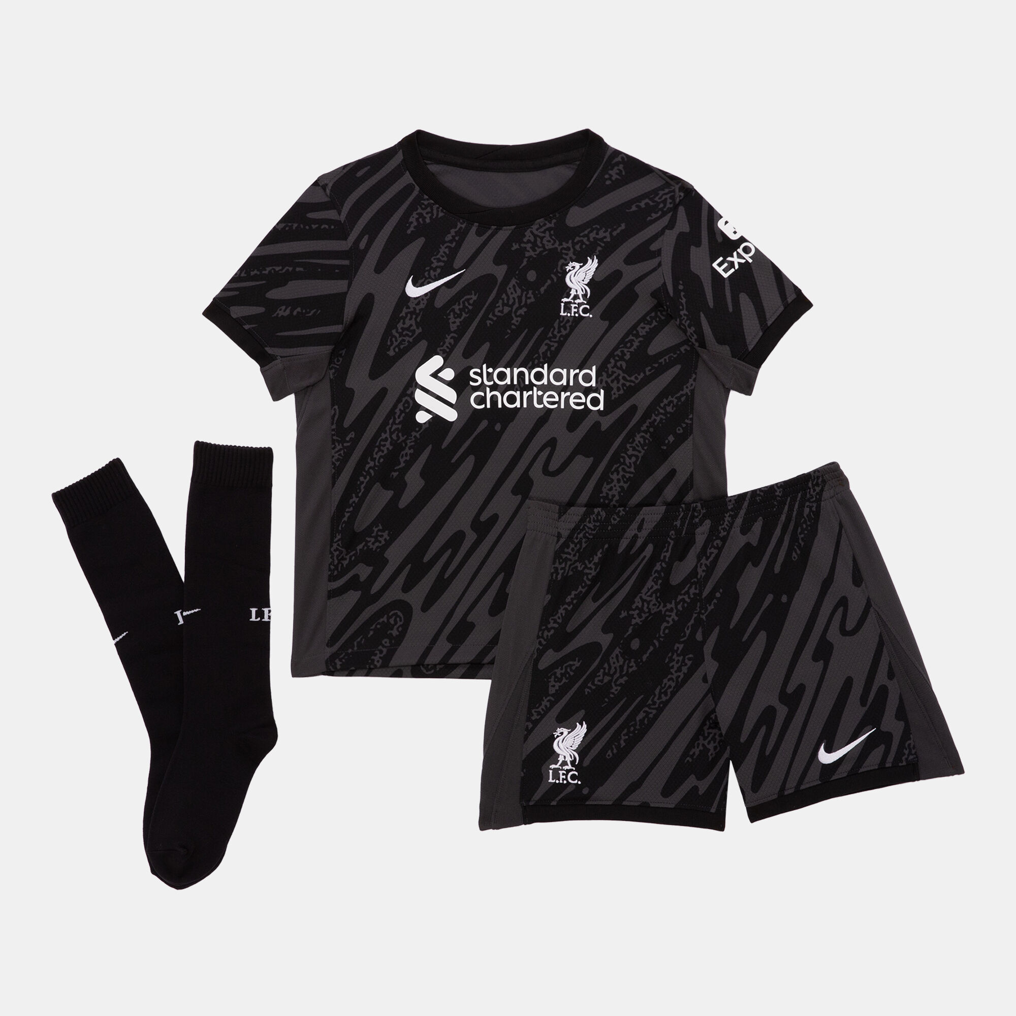Kids Liverpool 24 25 Goalkeeper Replica Football Kit