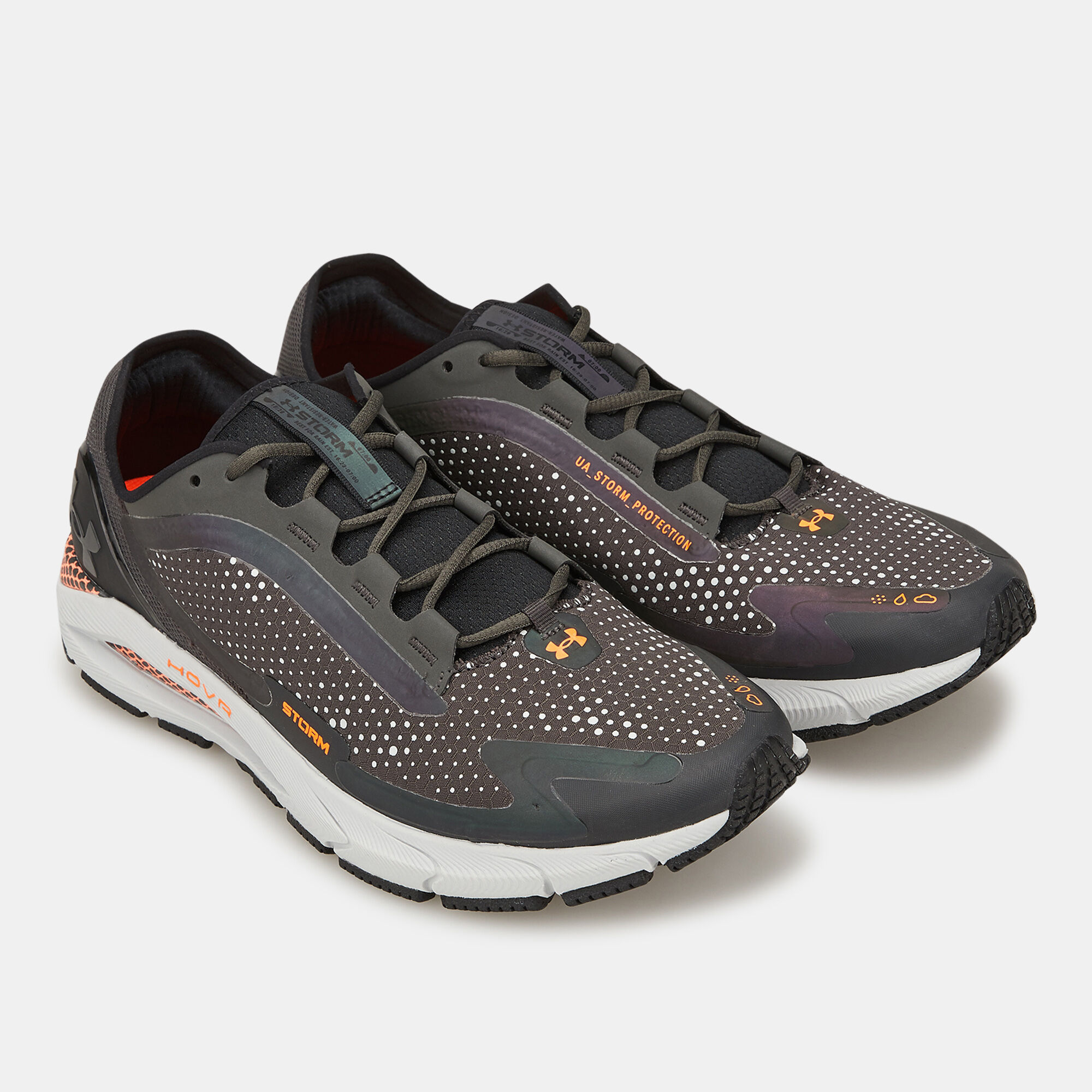 Men s UA HOVR Sonic 5 Storm Running Shoe Grey Under Armour in Kuwait SSS