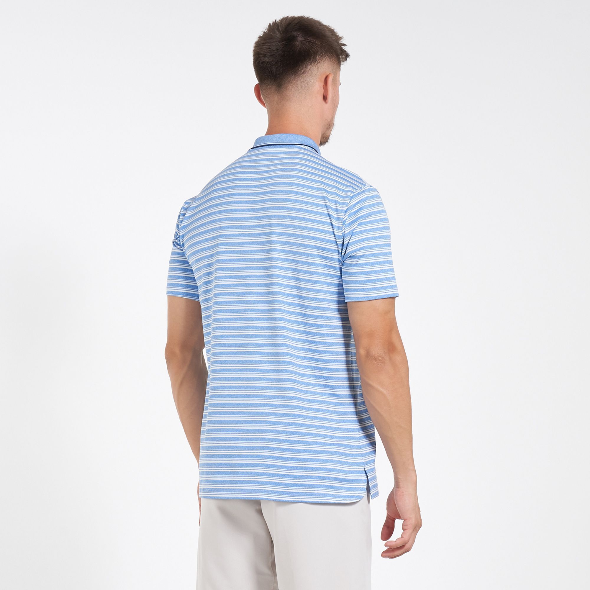 Men s Dri FIT Vapor Control Stripe Polo T Shirt