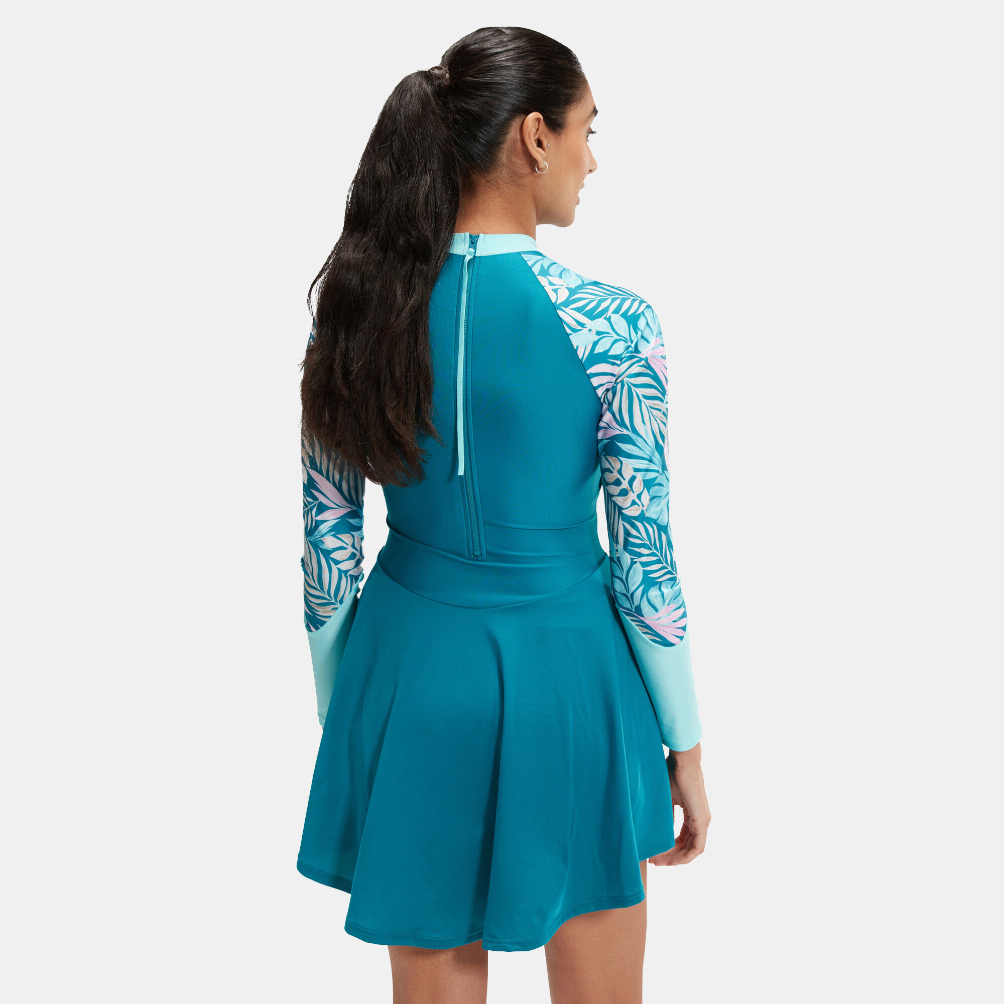 Women's long sleeve swim dress on sale