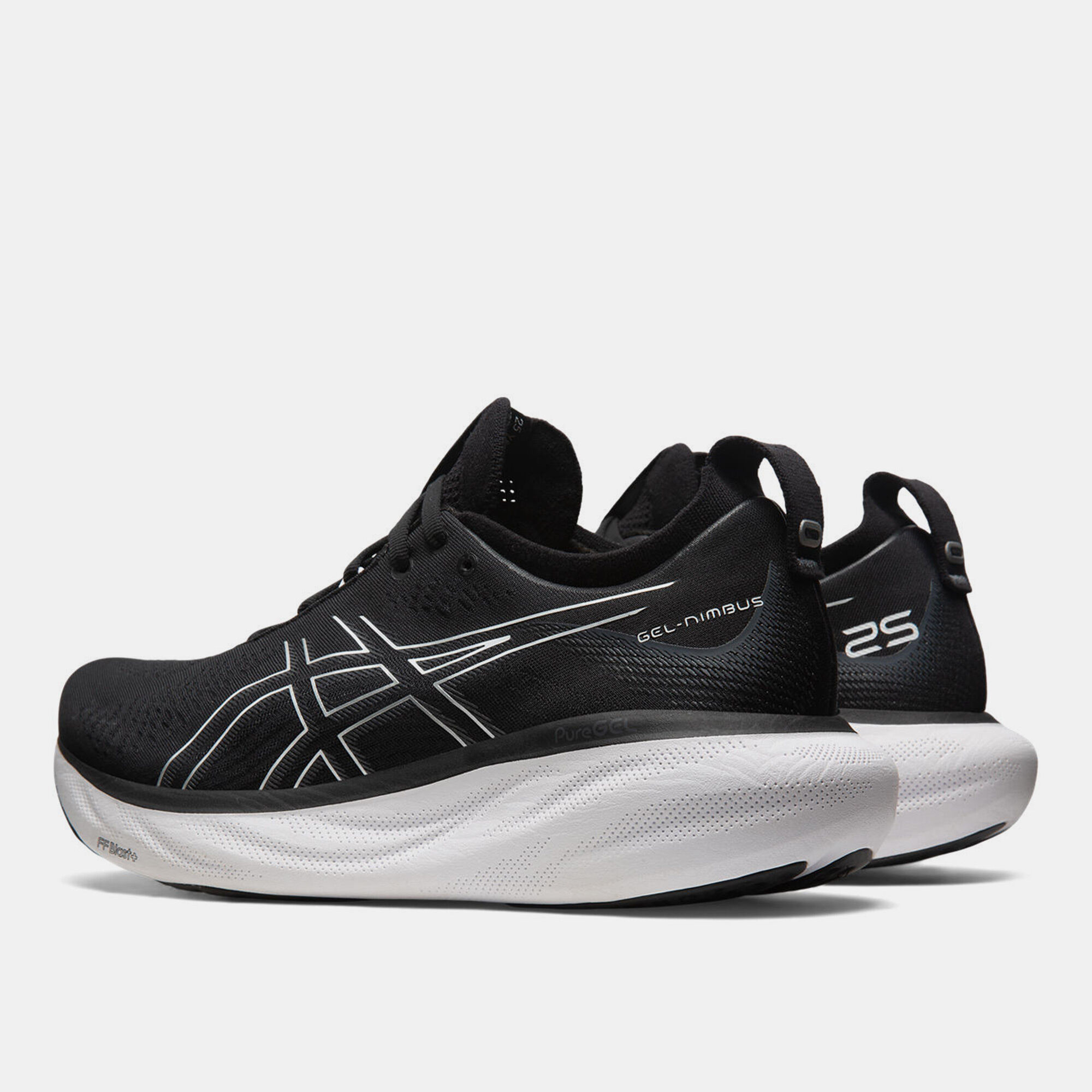 Men s GEL NIMBUS 25 WIDE Shoe Black Asics in Kuwait SSS