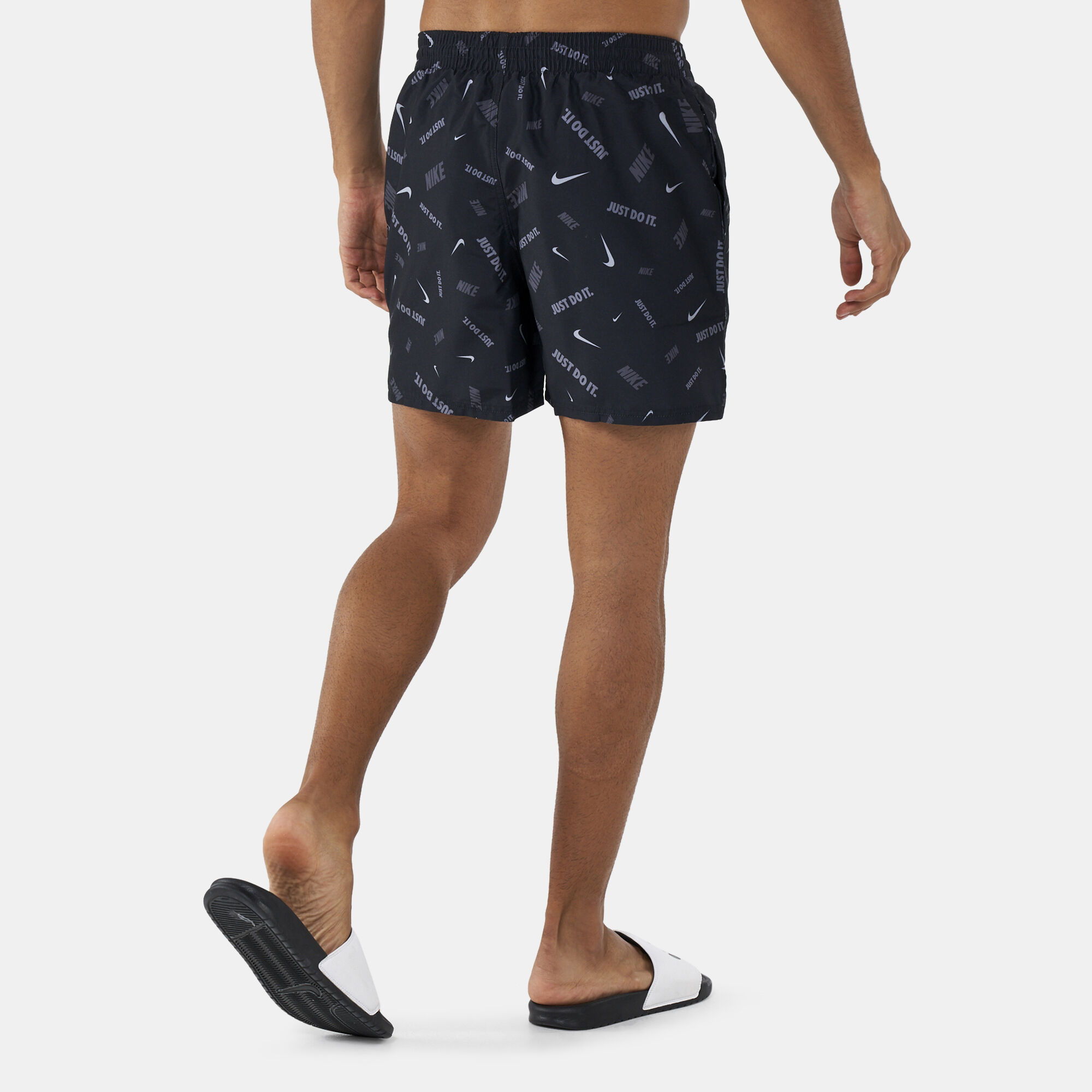 Men s 5 Inch Volleyball Shorts Black Nike Swim in Kuwait SSS