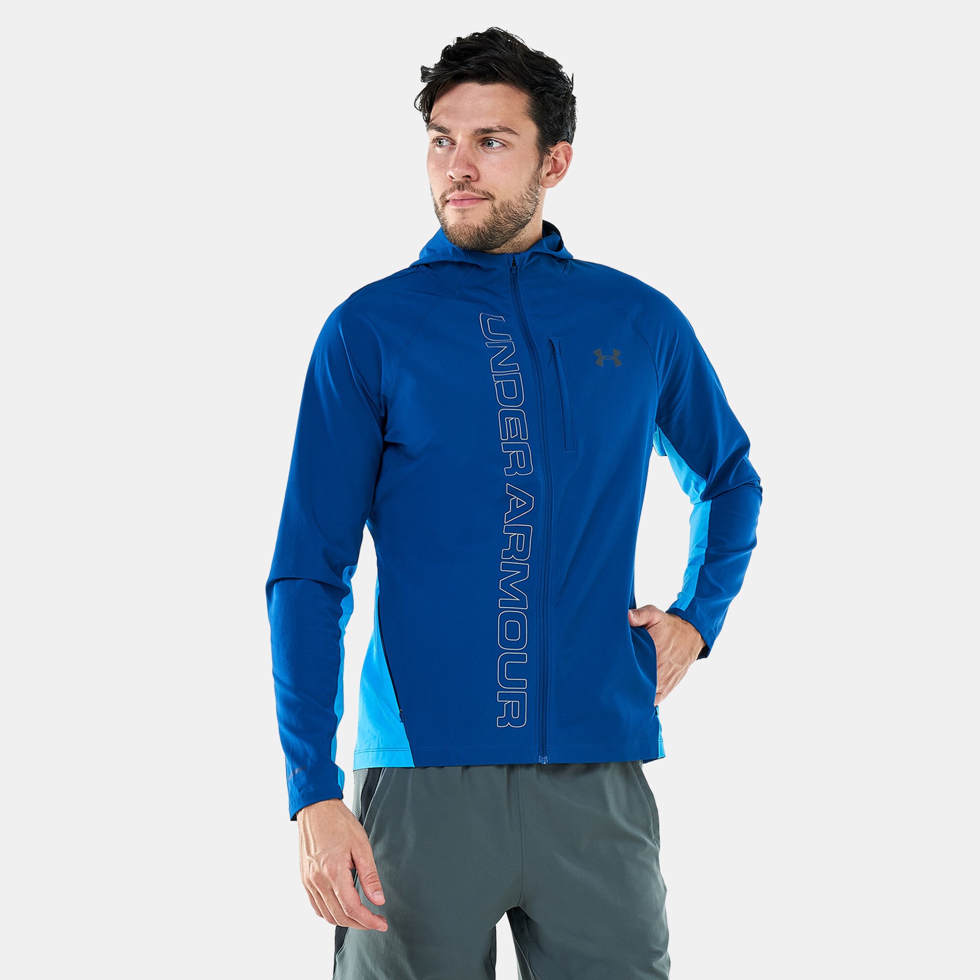 Men's ua qualifier store outrun the storm jacket