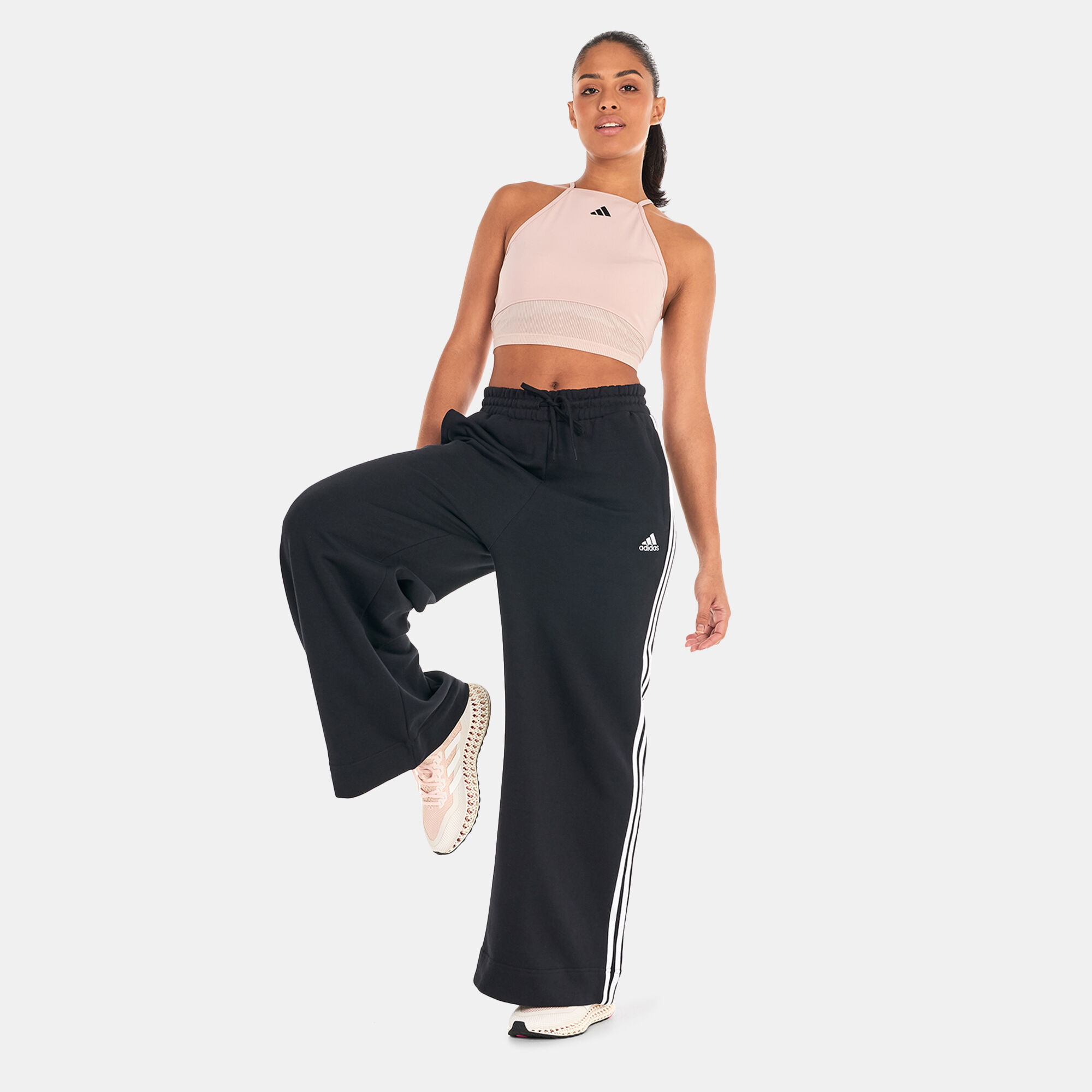 Women s Dance Cropped Tank Top Beige adidas in Kuwait SSS