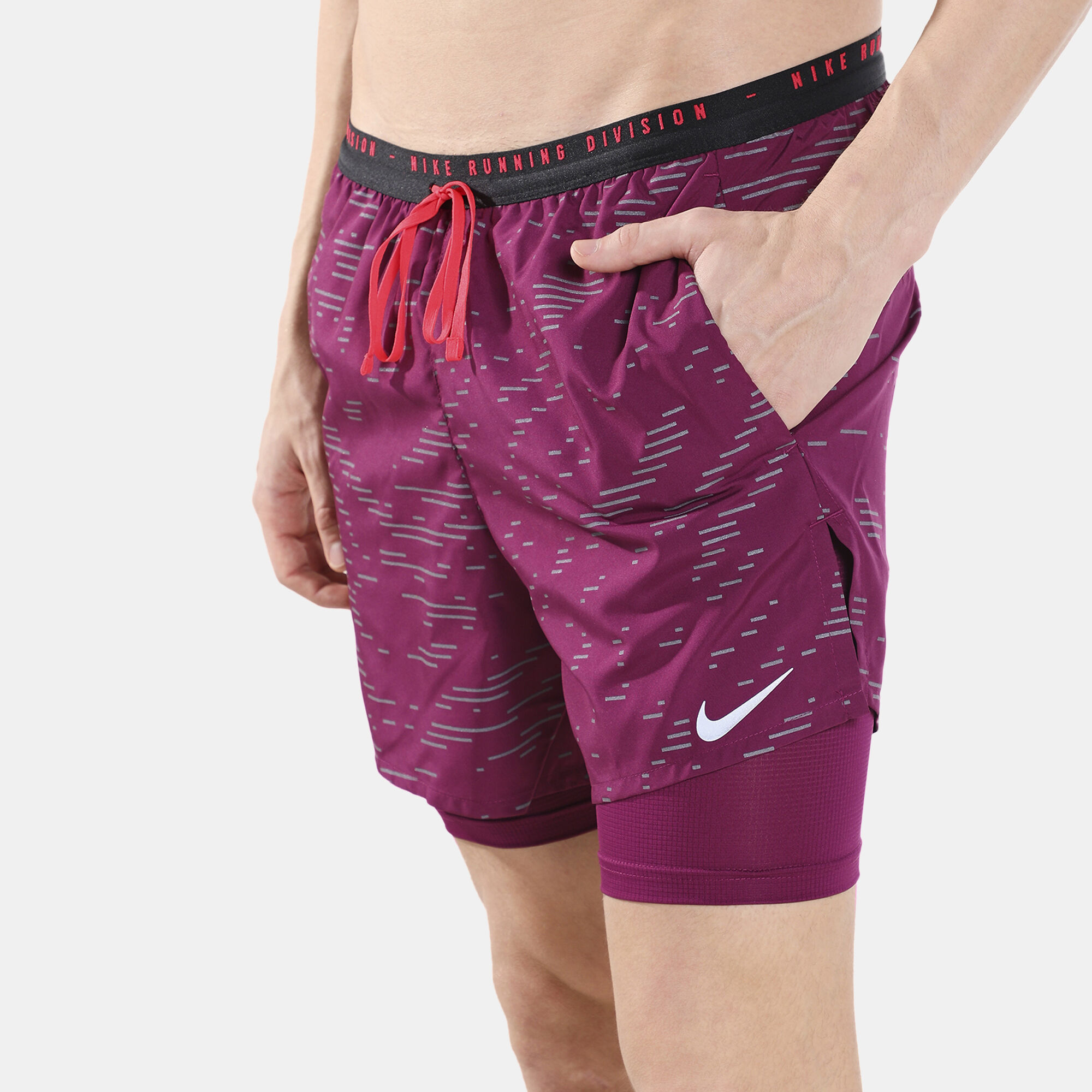 Nike mens pink running shorts clearance