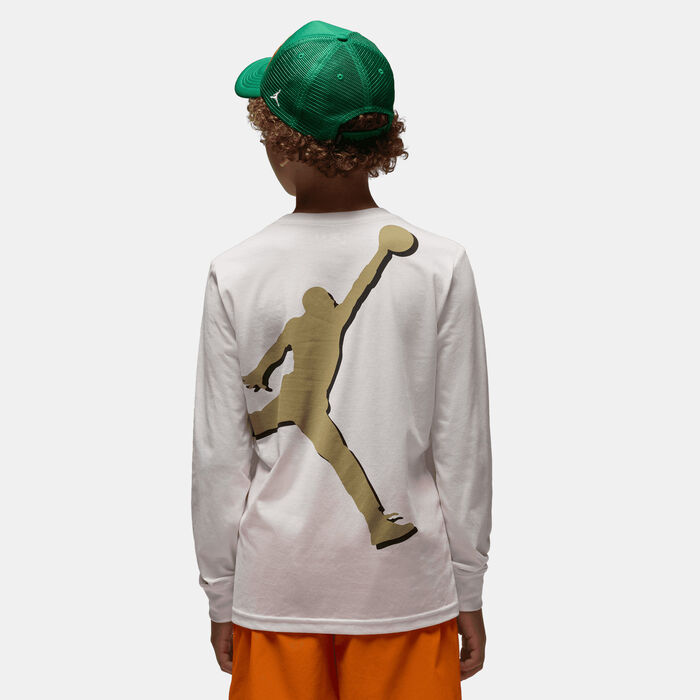 Jordan Kids' Air Label Sweatshirt Yellow image number 1