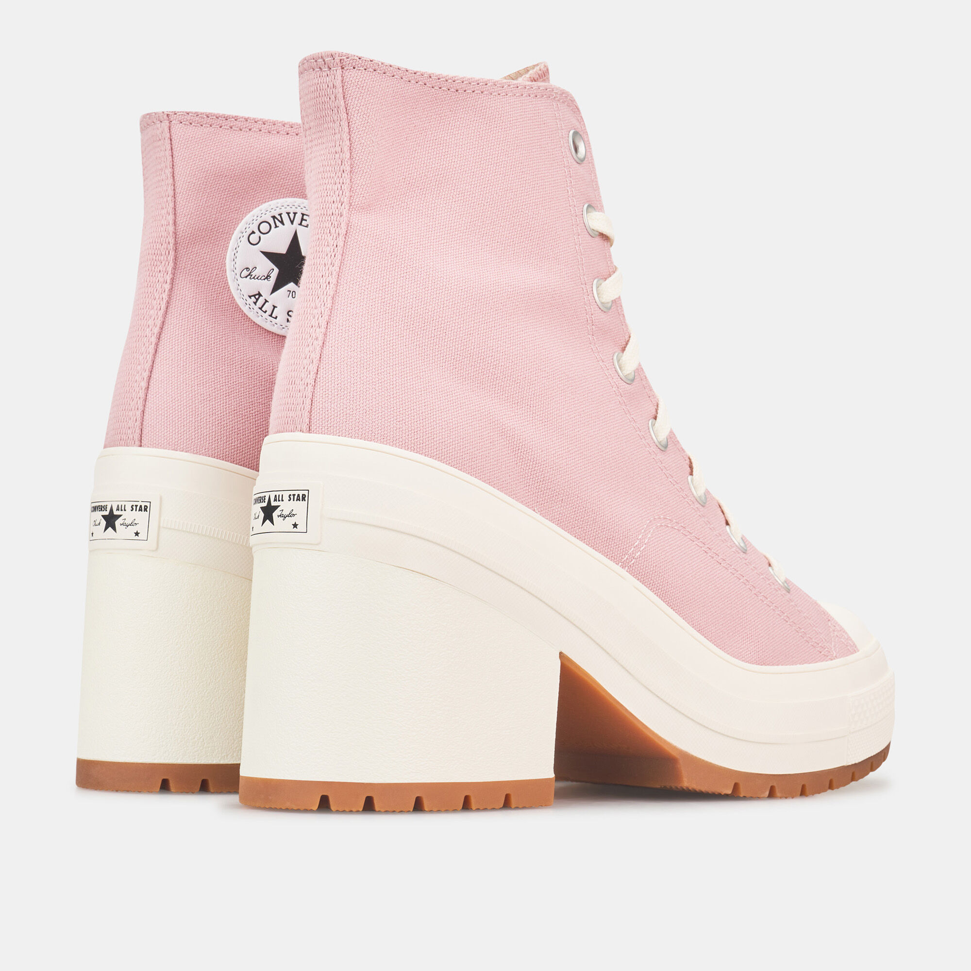 Women s Chuck 70 De Luxe Heel Shoes Pink Converse in Kuwait SSS