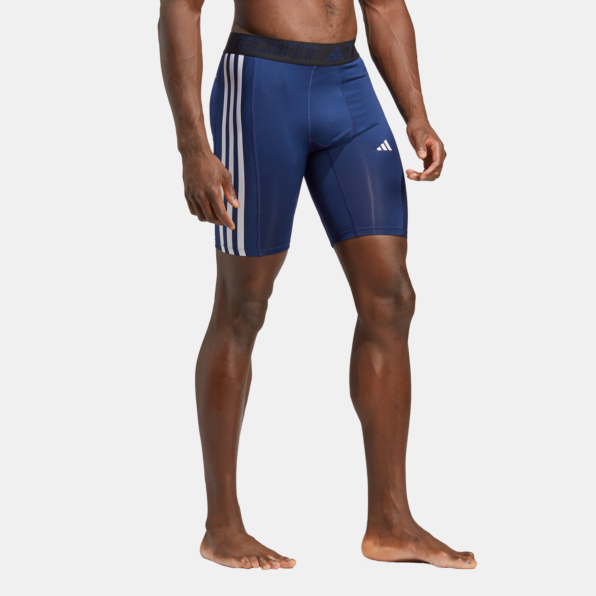 Buy adidas Men s Techfit Training 3 Stripes Training Short Tights