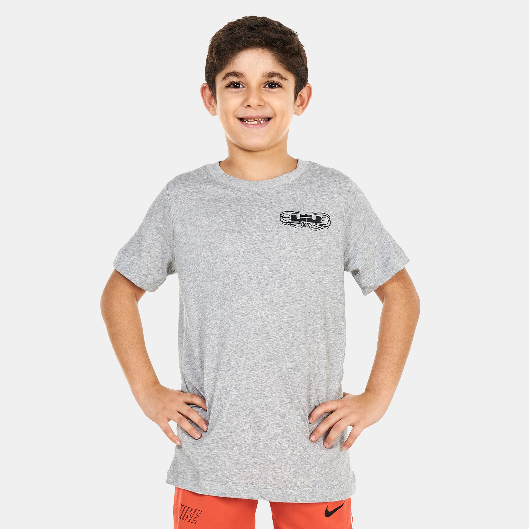 Buy Nike Kids LeBron James T Shirt Grey in Kuwait SSS
