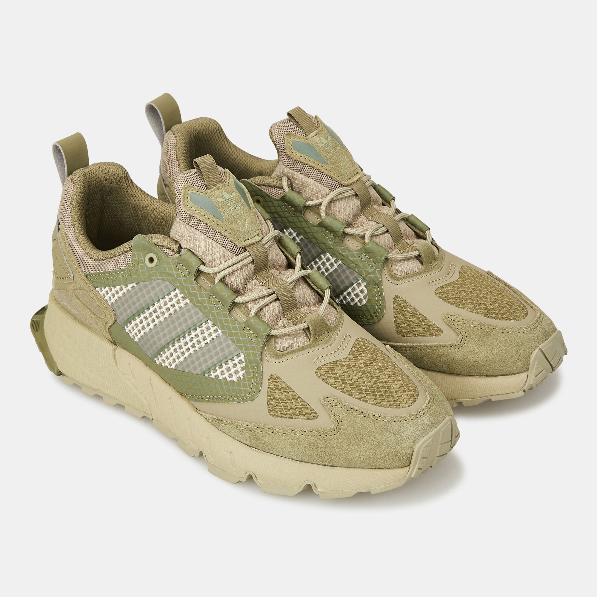 Buy adidas Originals Men's ZX 1K Boost Seasonality 2.0 Shoe Green 