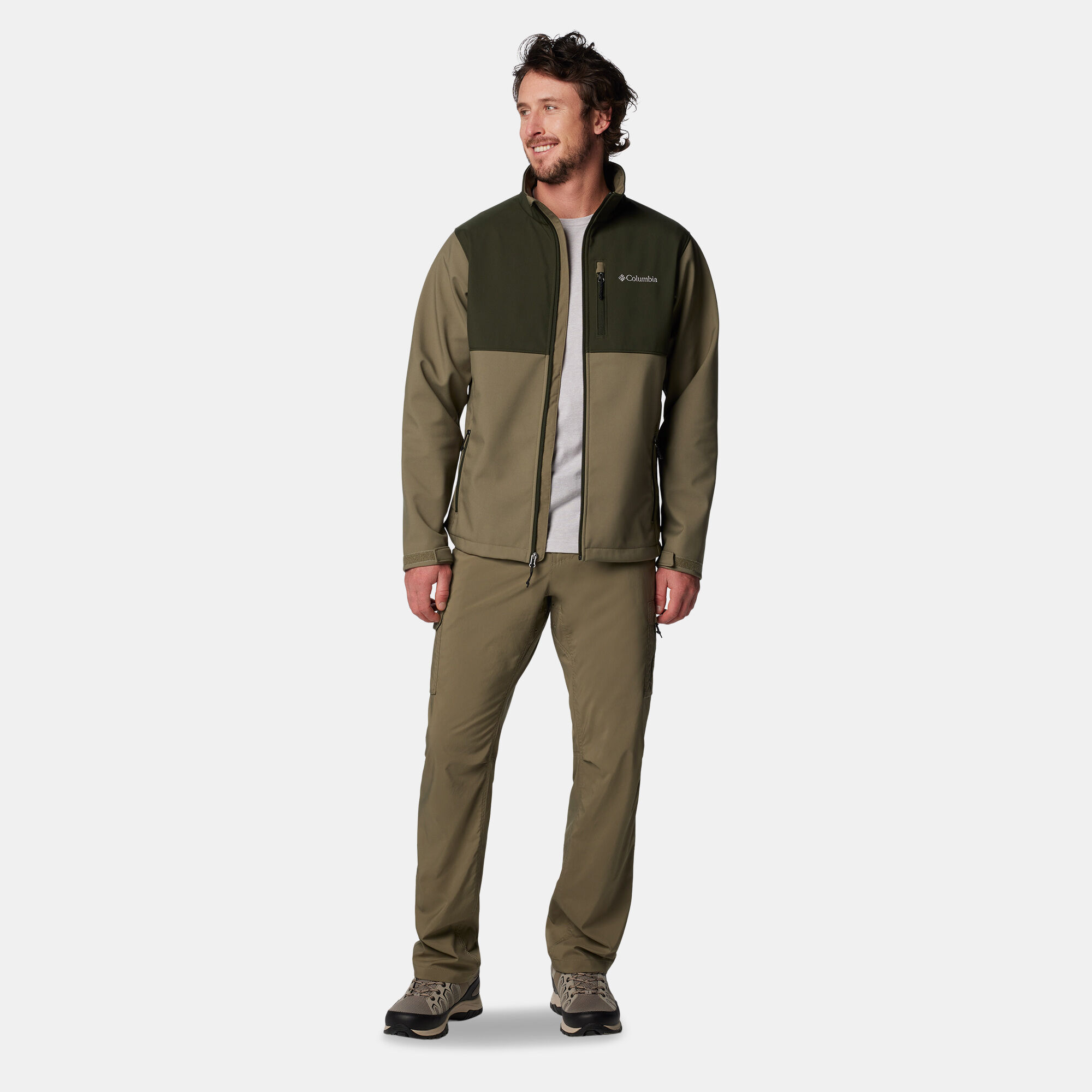 Men s Ascender Softshell Jacket Green Columbia in Kuwait SSS