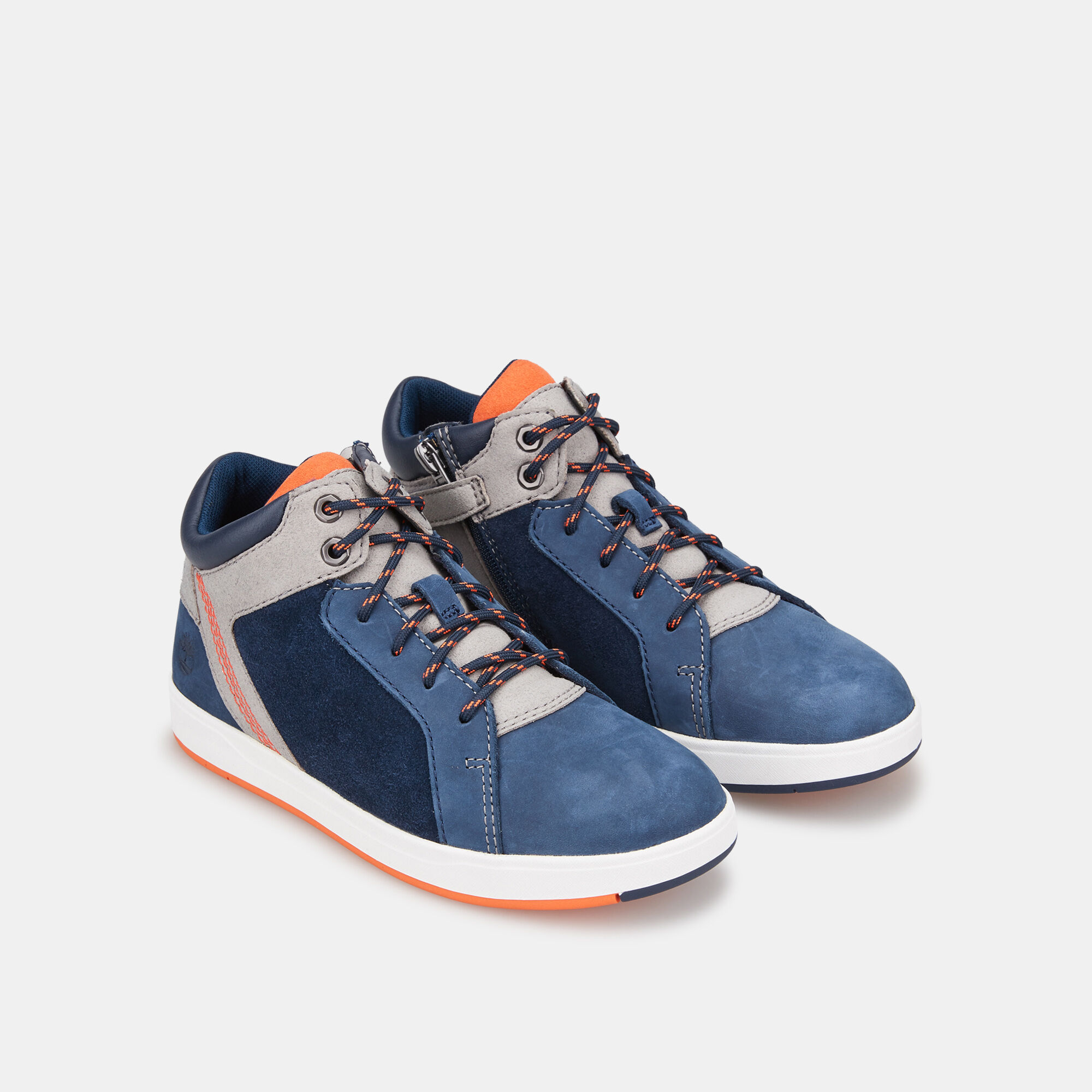 Kids Davis Square Hook And Loop Oxford Shoe Youth Blue Timberland in Kuwait SSS