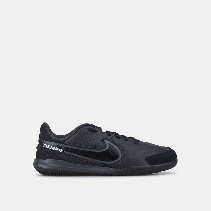 Nike Kids' Tiempo Legend 9 Academy Indoor Court Football Shoe Black image number 0