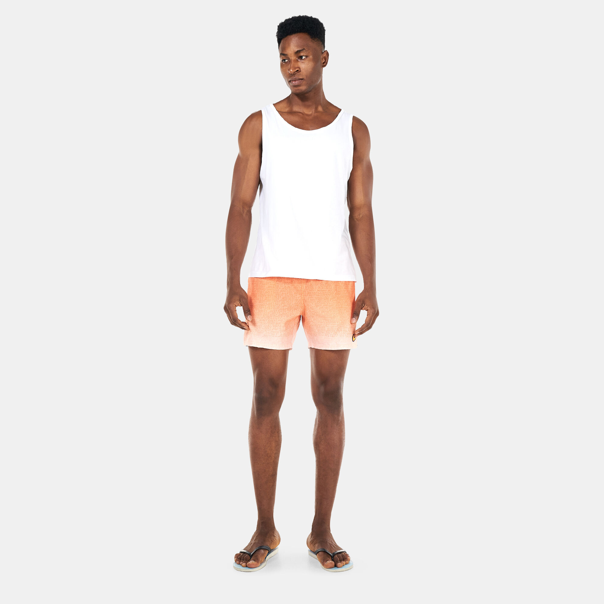 Nike just do it shorts orange store