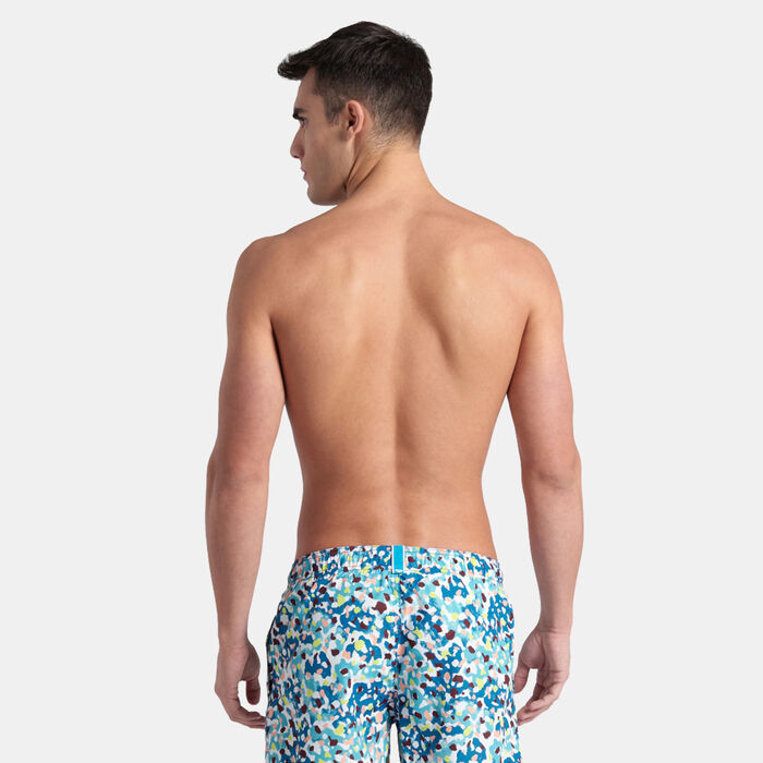 Arena Men's Printed Beach Shorts Multi image number 1