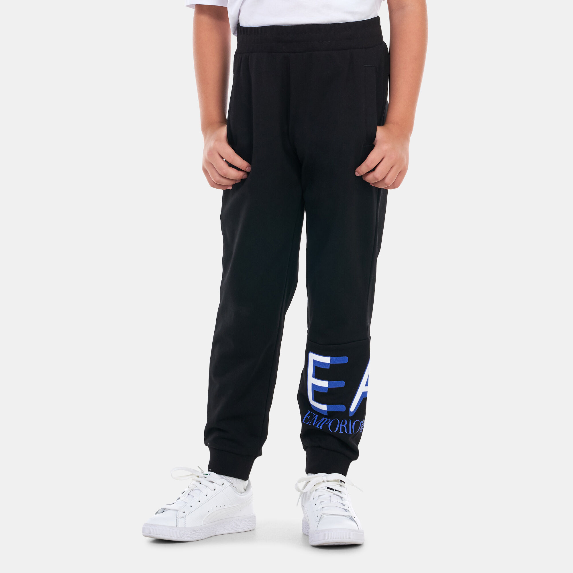 Kids Logo Track Pants Black EA7 Emporio Armani in Kuwait SSS