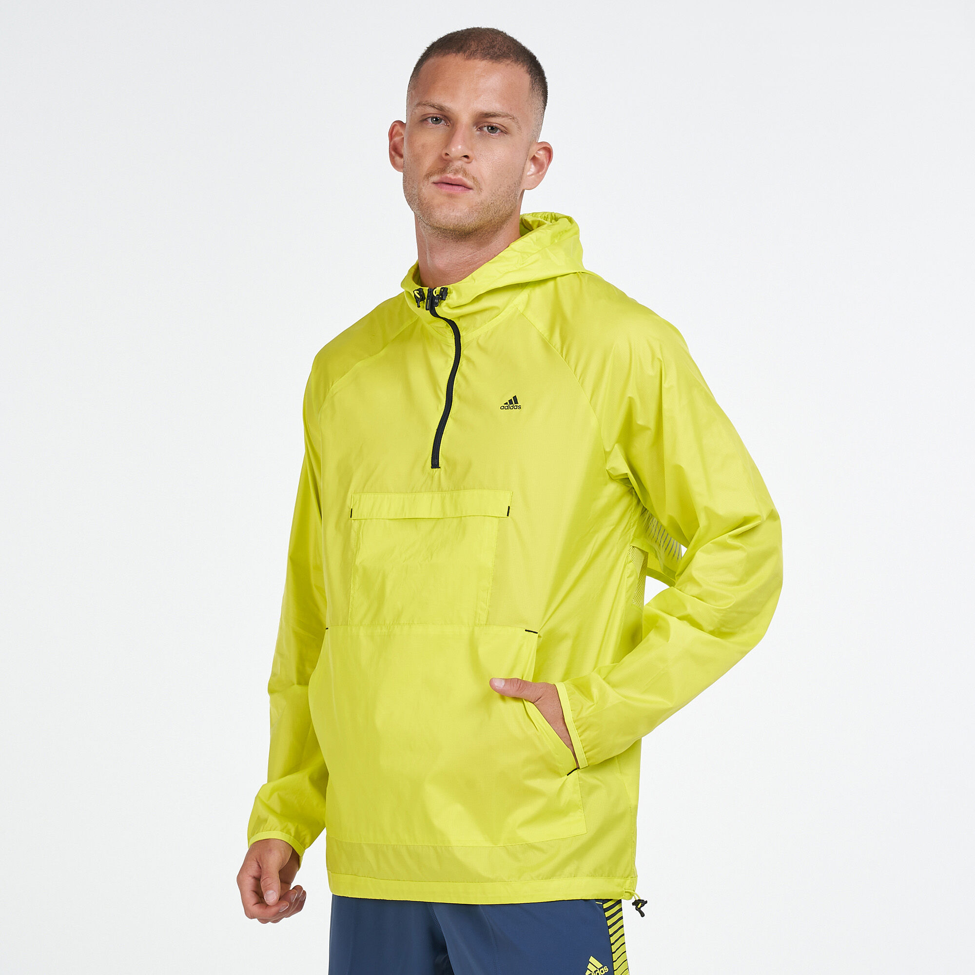 Adidas yellow raincoat online