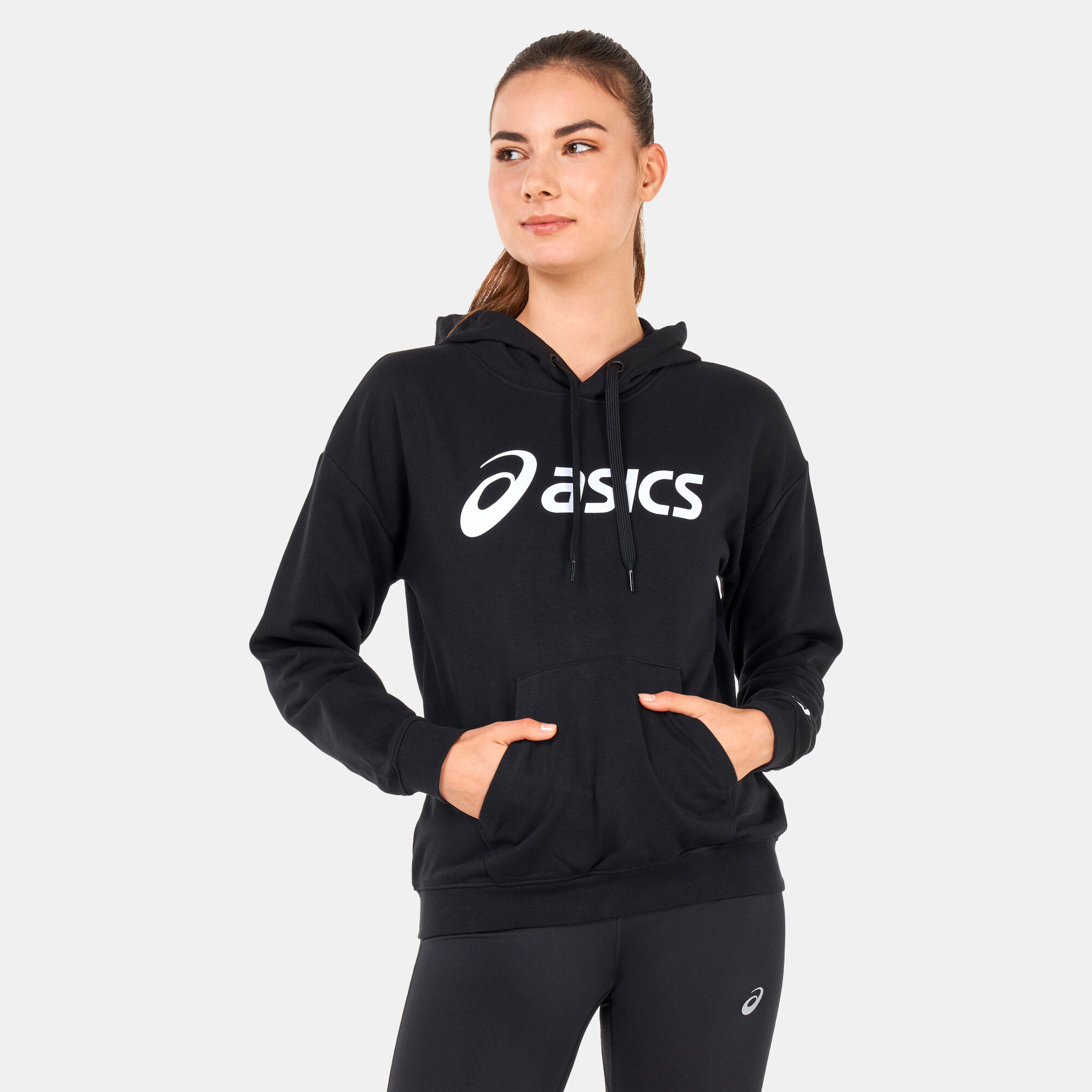 Asics best sale black hoodie