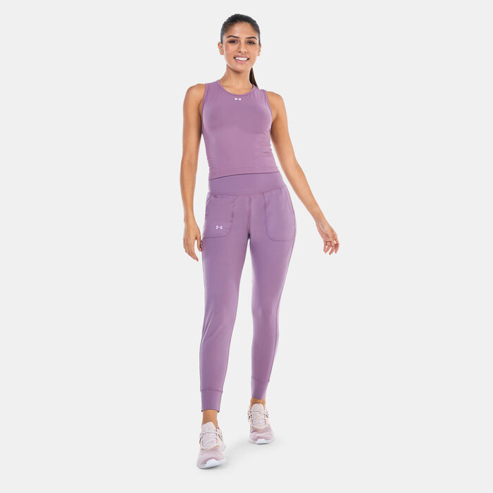 Under Armour Women's UA Train Seamless Tank Top Purple image number 2