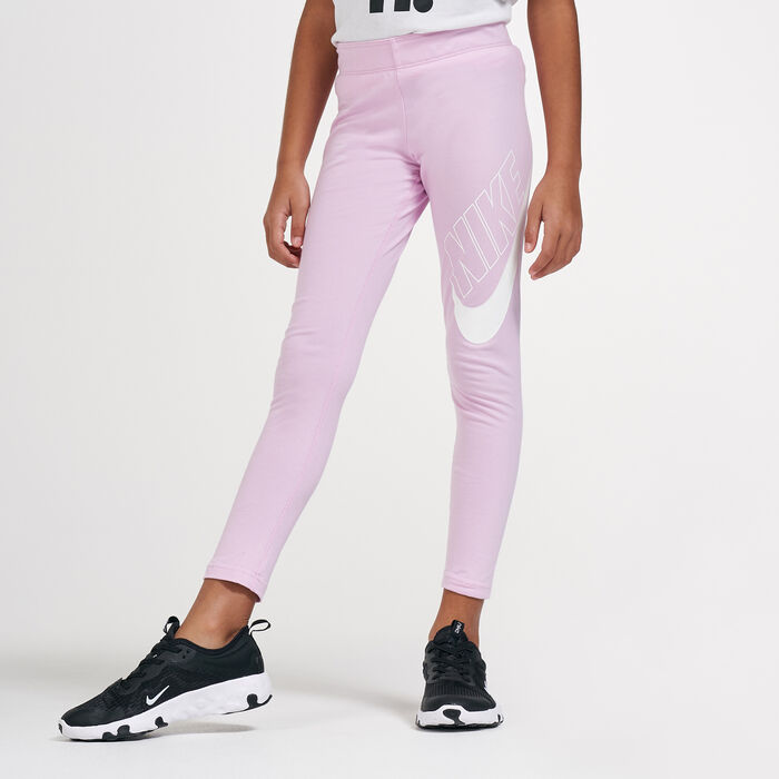 Buy Nike Kids' Sportswear Favourites Leggings (Older Kids) Pink in