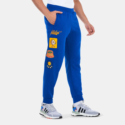 adidas Originals Men's Collegiate Badge Sweatpants Blue