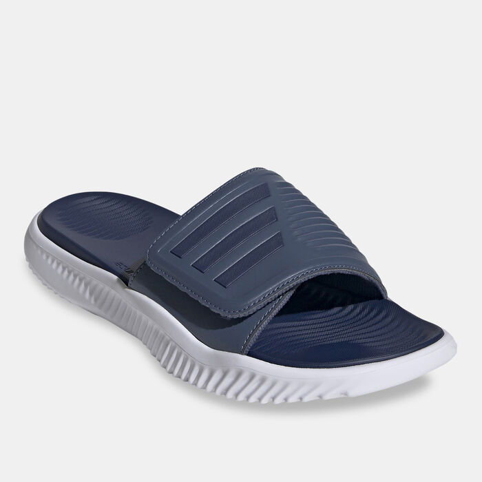 adidas Men's Alphabounce Slides Blue image number 1