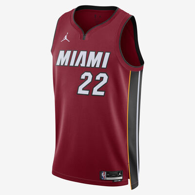 Jordan Men's NBA Miami Heat Statement Edition Dri-FIT Swingman Jersey Maroon