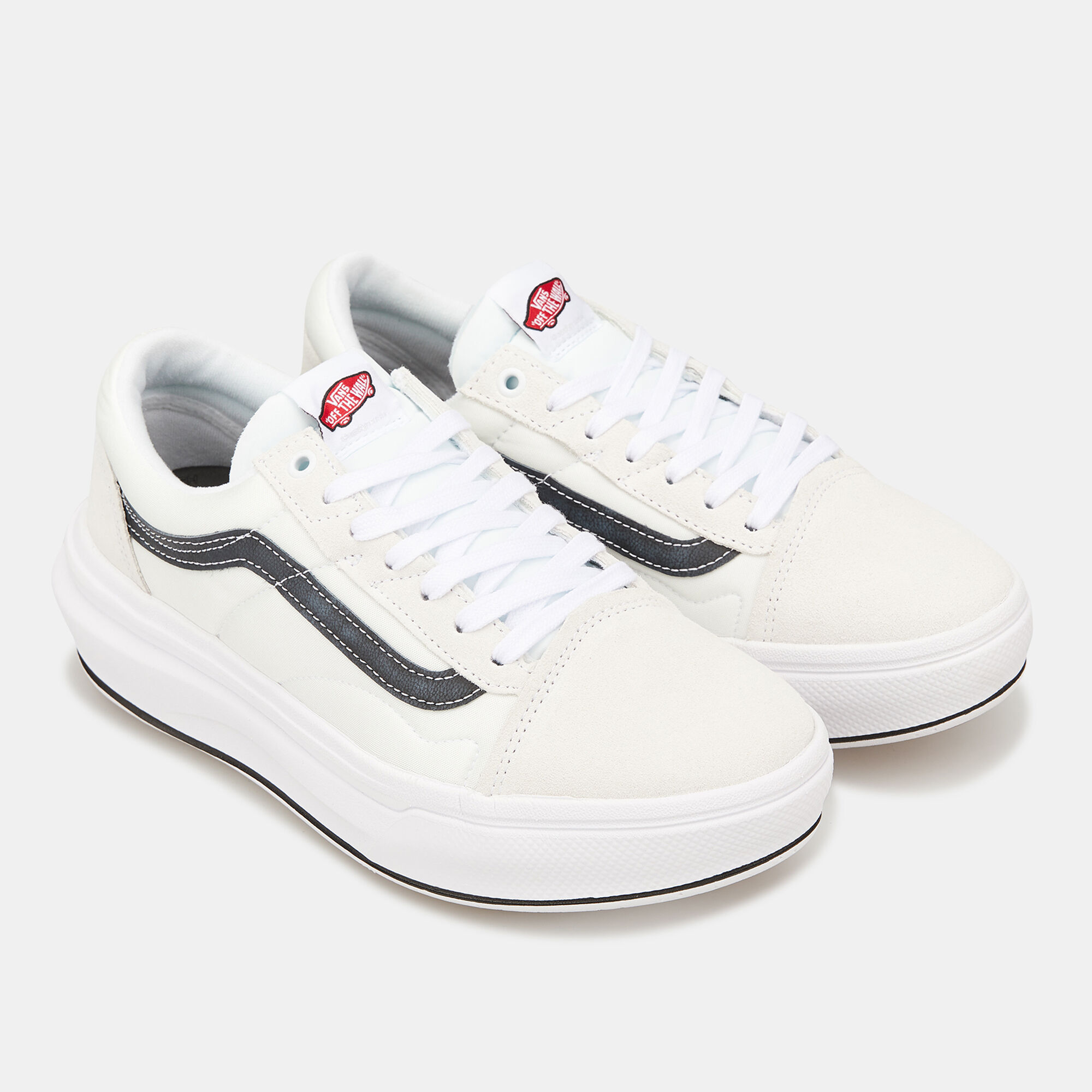 Buy Vans Old Skool Overt CC Unisex Shoe White in Kuwait SSS