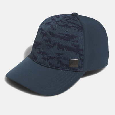 adidas Men's Jacquard 5-Panel Cap Blue