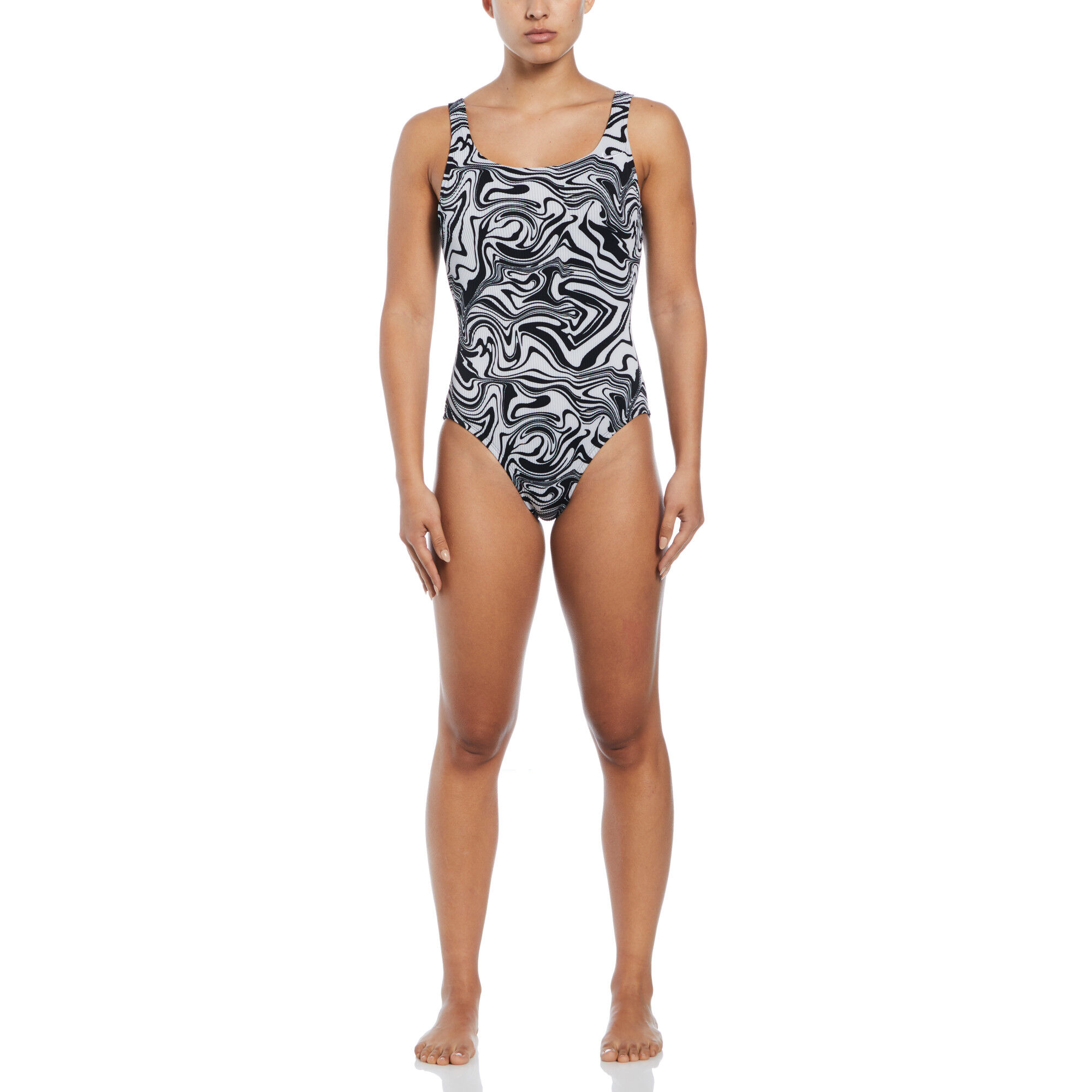 Women s U Back One Piece Swimsuit Black Nike Swim in Kuwait SSS