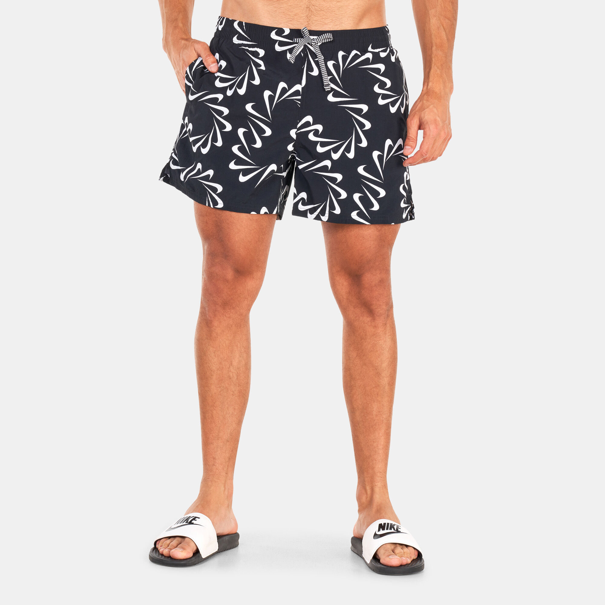 Buy Nike Swim Men s 5 Volley Shorts Black in Kuwait SSS