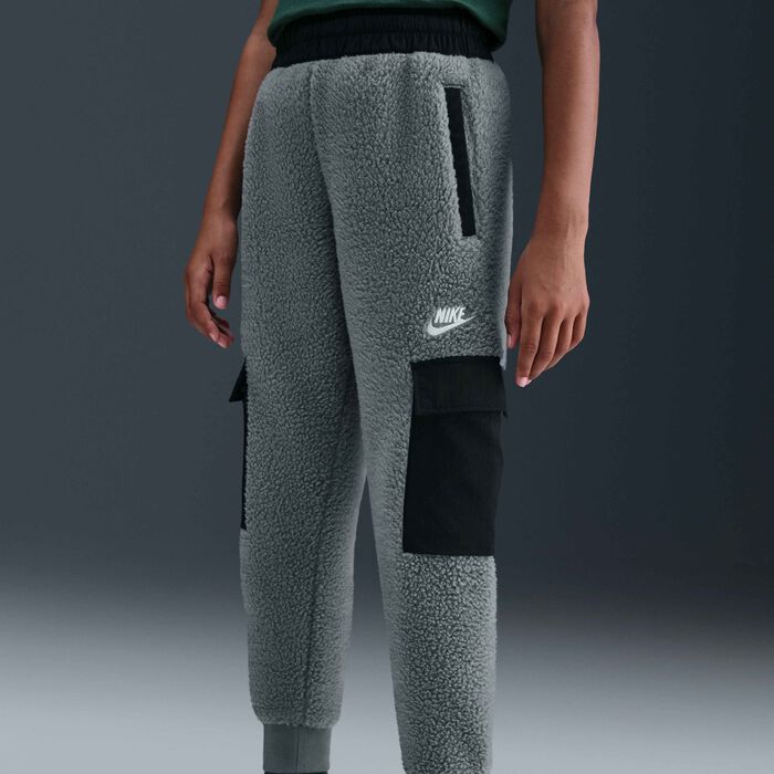 Nike Kids' Sportswear Club Fleece Cargo Pants Grey image number 2