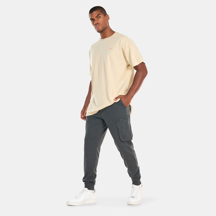 SQUATWOLF Men's Cargo Joggers Black image number 2