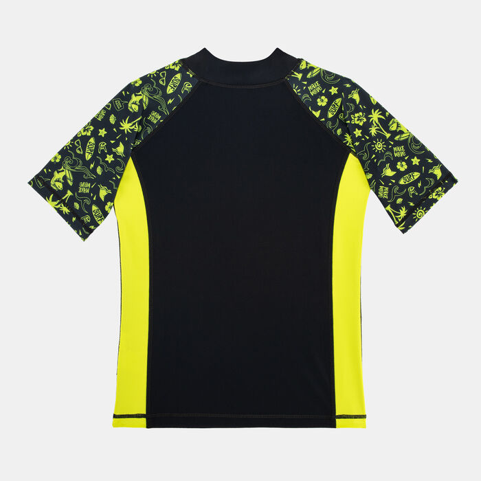 COEGA Kids' Swimming Rashguard Black image number 1