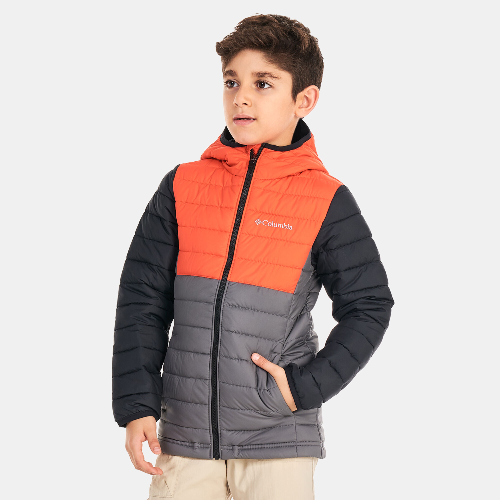 Columbia boys store powder lite jacket